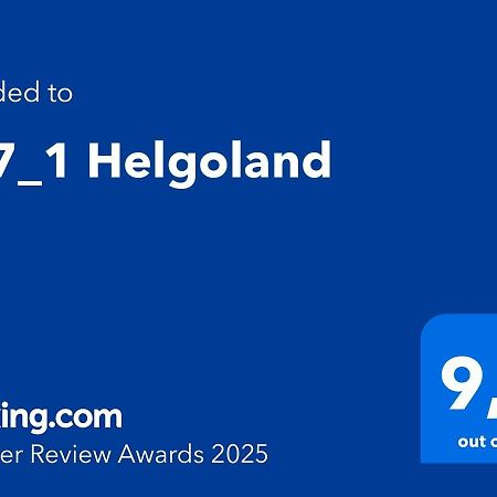 Apartament 107_1 Helgoland Wilhelmshaven Zewnętrze zdjęcie
